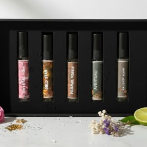 Luxury perfume tester pack with 5 designer fragrance impressions
